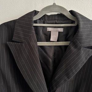 Ann Taylor 3 button pinstripe blazer